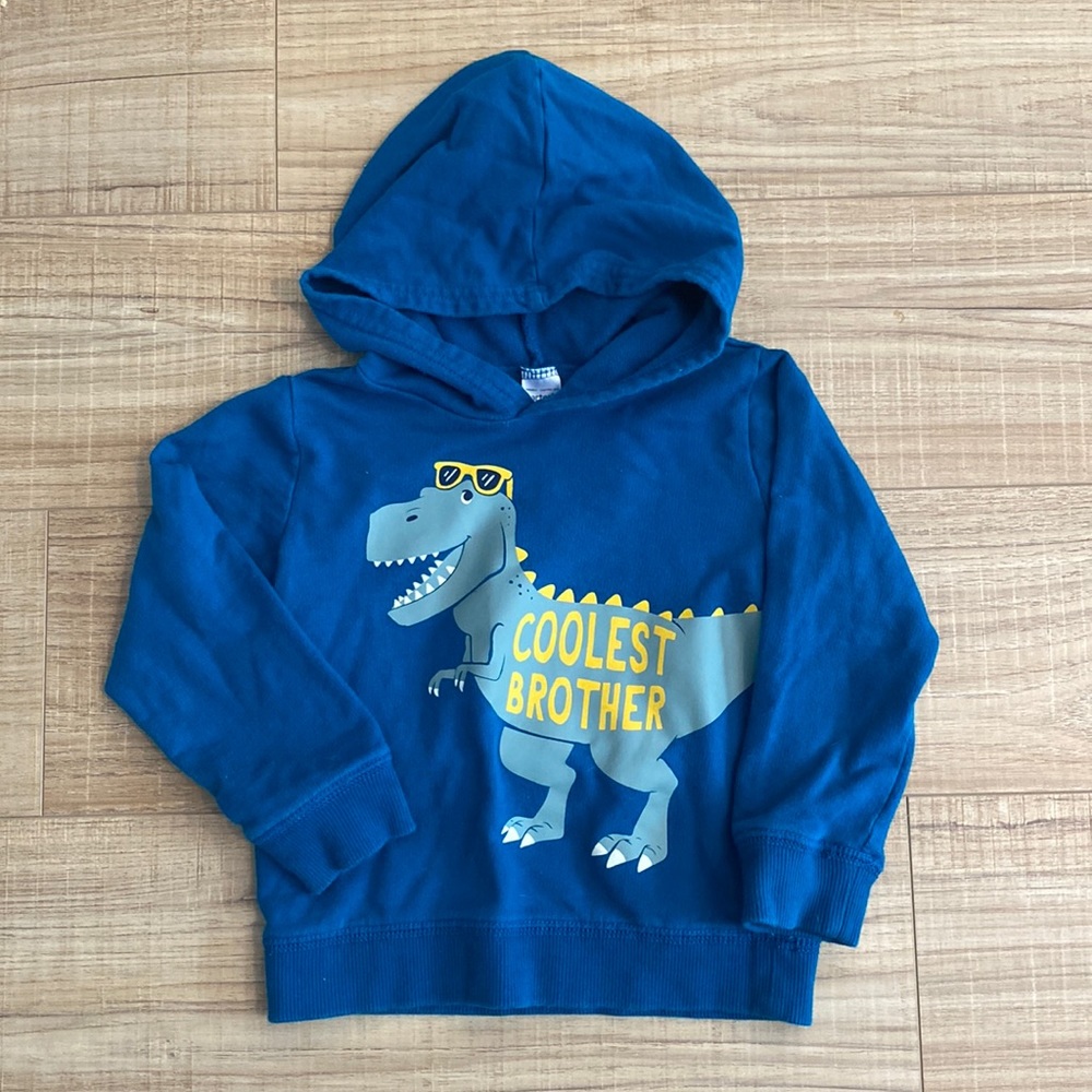 Carter’s 3T Coolest Brother Pullover Sweater with Hood.